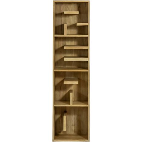 Bibliothèque en bois de manguier Read (1/5)