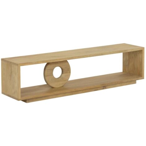 Meuble TV en bois de manguier Alwen (1/5)