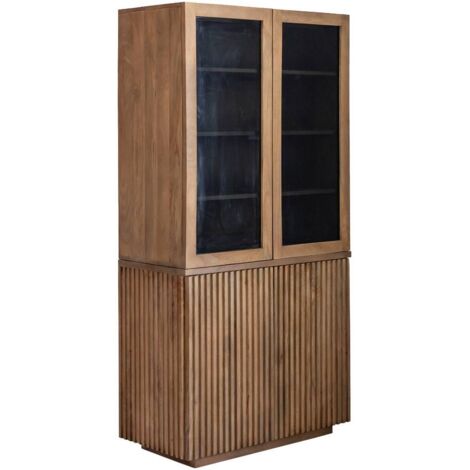 Vitrine en bois de manguier Betty (1/5)