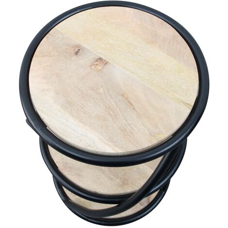 Etagère en bois de manguier Mykonos
