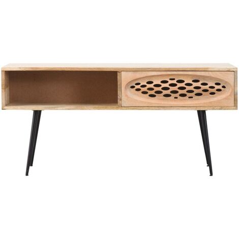 Table basse en bois de manguier Golf (1/5)