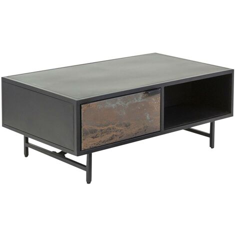 Table basse en métal Claudine (1/5)