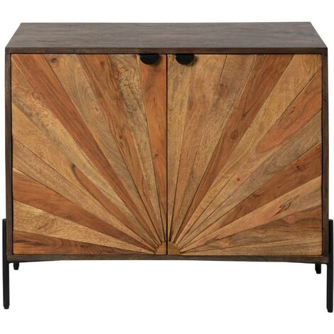 Petit buffet en bois d'acacia Elvira (1/5)
