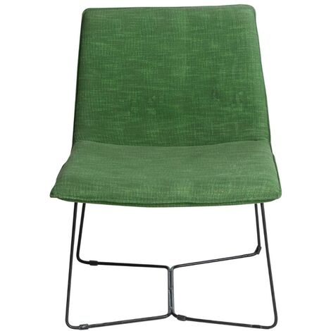 Fauteuil vert Isaure (1/5)