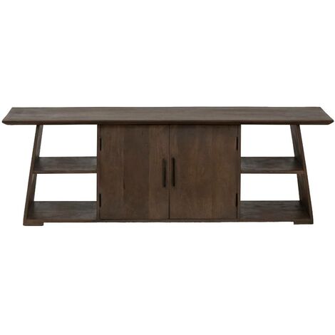 Meuble TV en bois de manguier Daniella (1/5)
