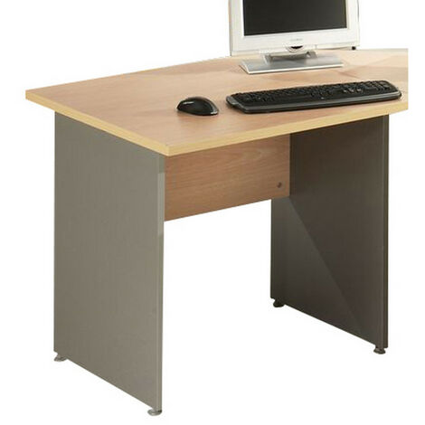 Bureau Winch 80 x 80 cm Hêtre Alu (1/2)