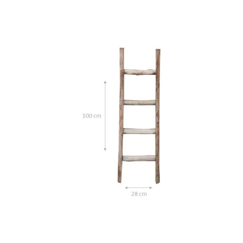 Generic Porte-serviettes miniature blanc échelle rustique