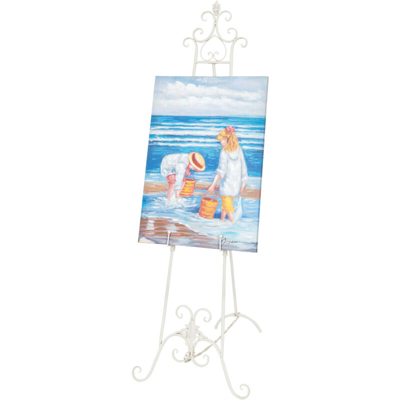 Lot de 2 chevalets de signalisation, attention peinture fraiche - Chevalet jaune Lot de 2 chevalets de signalisation, attention peinture fraiche - Chevalet jaune