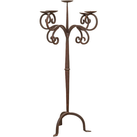 CHANDELIER EN FER FORGÉ