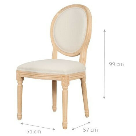 Chaise pivotante à 360° avec accoudoirs en velours rembourrée crème