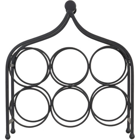 Casier à bouteille 45 places en fer forgé capacité 10kg 45 x 35,7 x 133