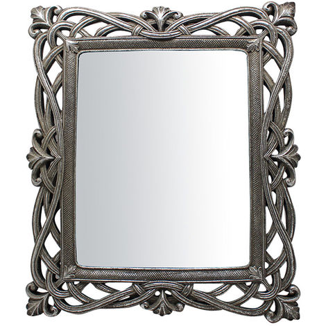 Miroir en résine argentée 180x90 FRAME