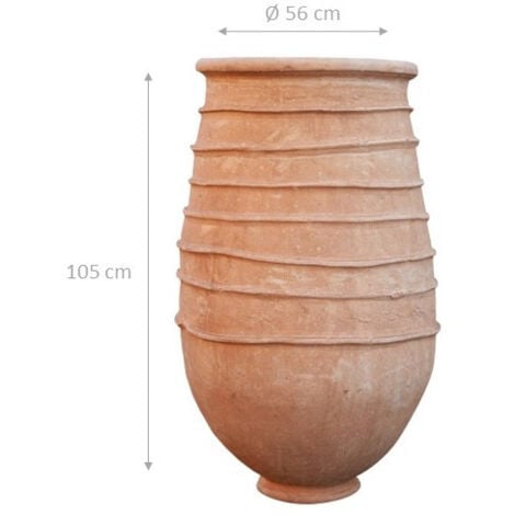 Vase en terre cuite du désert du Sahara