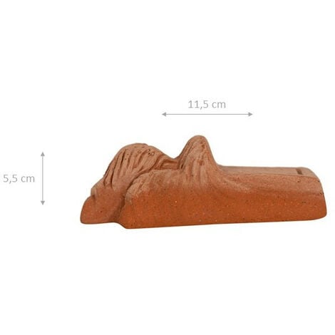 Set 12 pieds « PATTE DE LION » pour soucoupes à plantes d'extérieur Sous pot en terre cuite pour jardinières et bocaux de balcon