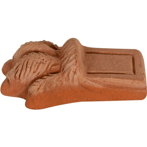 Set 12 pieds « PATTE DE LION » pour soucoupes à plantes d'extérieur Sous pot en terre cuite pour jardinières et bocaux de balcon