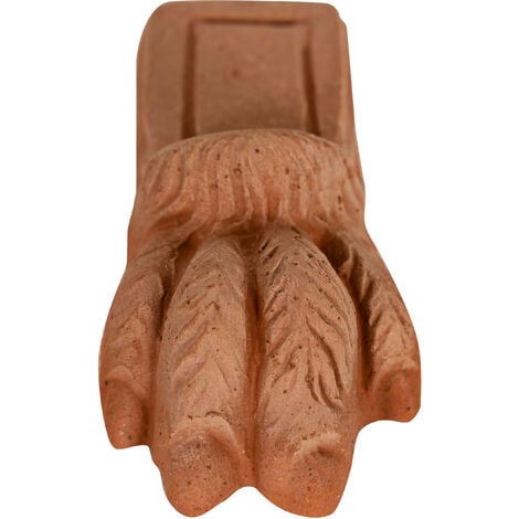 Set 12 pieds « PATTE DE LION » pour soucoupes à plantes d'extérieur Sous pot en terre cuite pour jardinières et bocaux de balcon