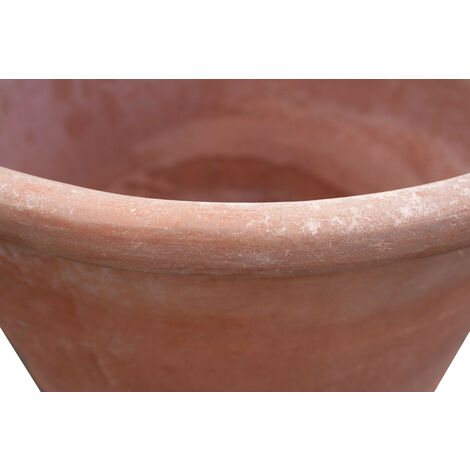Vase amphore en terre cuite H21cm - marron - MONIARTE - a