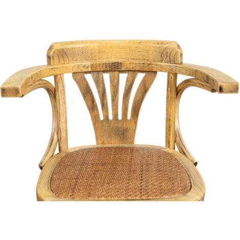 Biscottini Sillas De Comedor Thonet Beige L42XPR50XH89 - Sillas De Cocina - Sillas De Comedor Shabby - Sillas Cocina Madera - Sillas De Salón Sillas De Comedor Madera Maciza