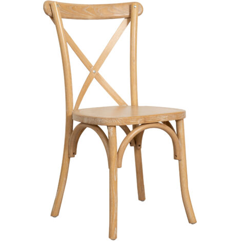 Silla de cocina moderna Silla apilable Silla de comedor Silla de madera Sillas de restaurante rústicas Thonet vintage (1/5)