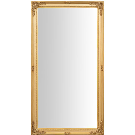 Espejo de Maquillaje oro vertical de DECORACIÓN