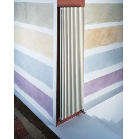 Heilmetz Radiateur eau chaude en acier Design Vertical Radiateur chauffage  central blanc 63x62cm