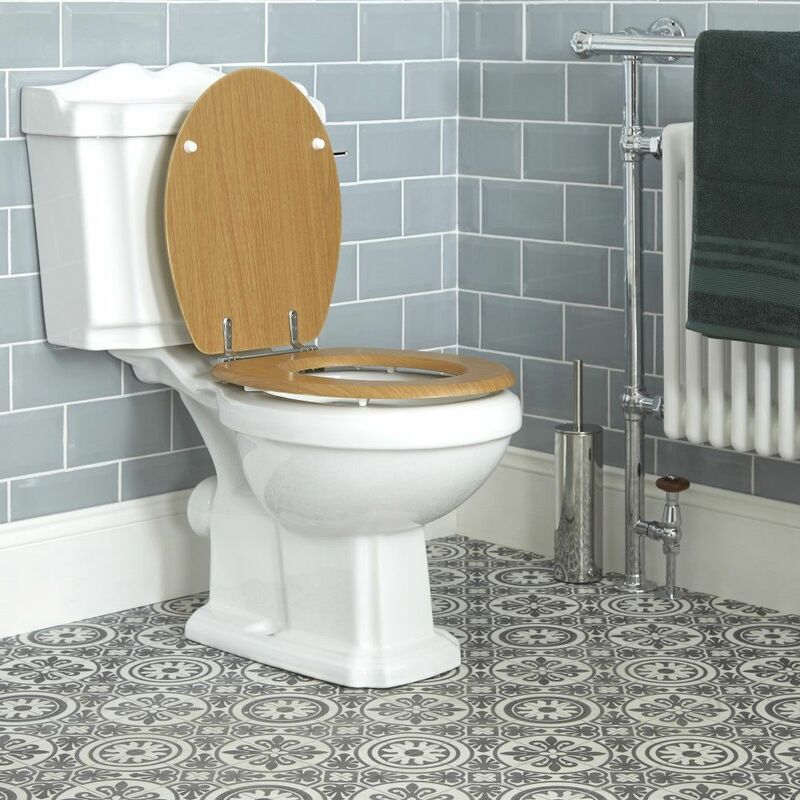 Toilette WC à poser rétro MADRY en céramique
