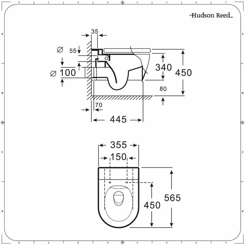 CRISTINA ONDYNA WD4115 BLOC WC WALDORF SUSPENDU AVEC ABATTANT