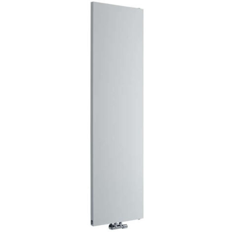 Hudson Reed – Radiateur vertical en acier 180 x 50 cm – Finition blanche RAL 9016 – Puissance 1123W – Garantie 20 ans – Pour chauffage central