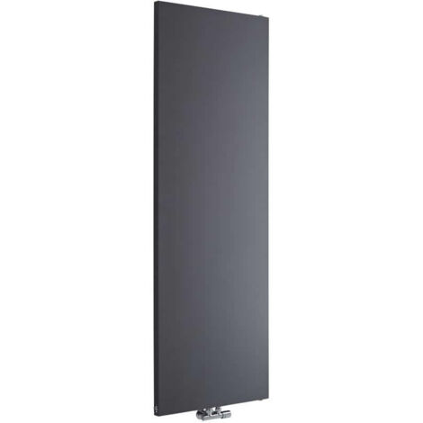 Hudson Reed – Radiateur vertical en acier 180 x 60 cm – Puissance 1404W – Finition anthracite – Conçu pour chauffage central – Garantie 20 ans