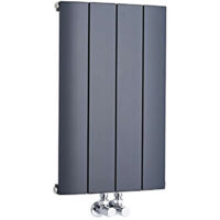 Radiateur Design Horizontal Aluminium – Anthracite – 60 x 37.5cm – Aurora