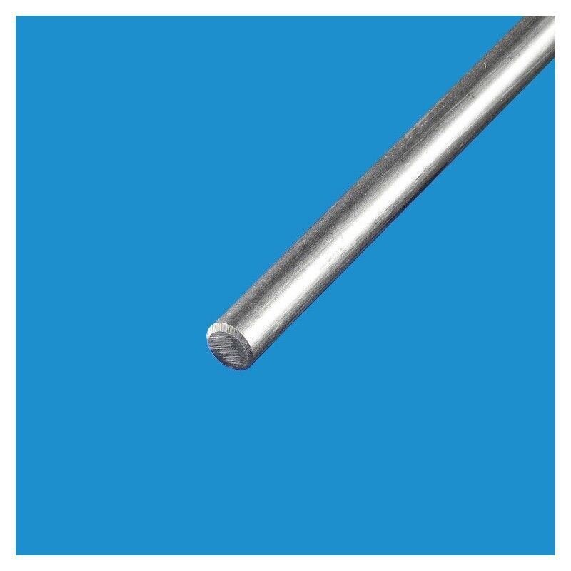 Rond Plein Acier Étiré 25 Mm - Barre Fer Ronde Longueur 0.5 Mètre S235JR