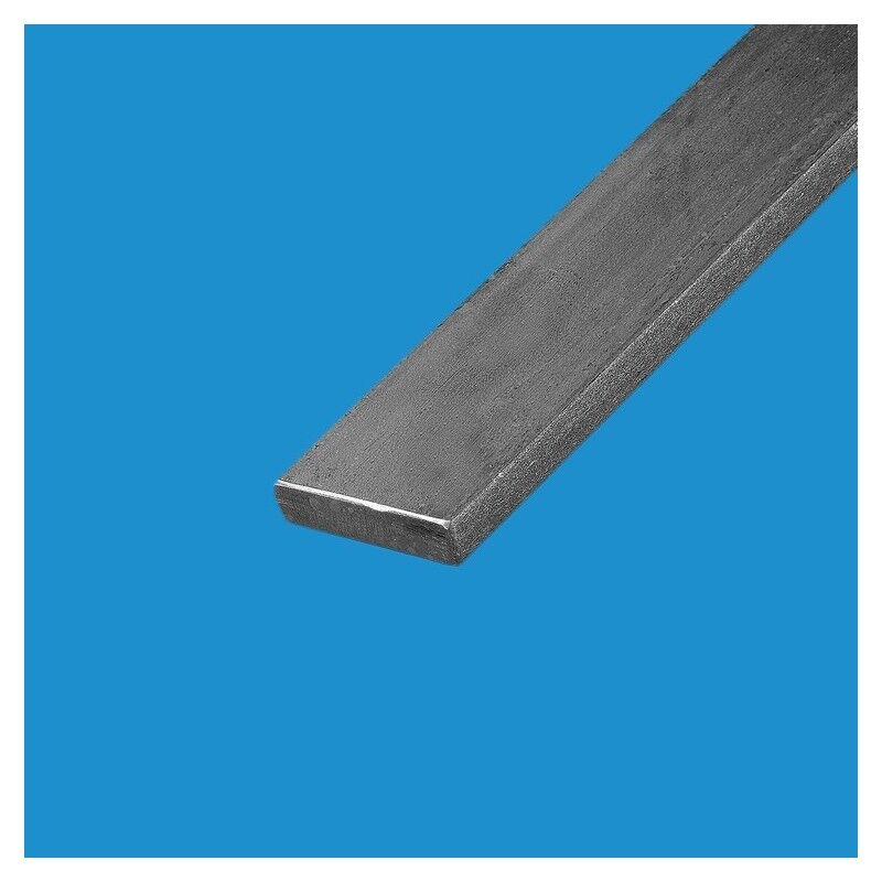 Fer plat acier 50mm Epaisseur en mm - 6 mm, Longueur en metre - 1 metre, Sections en mm - 50 mm