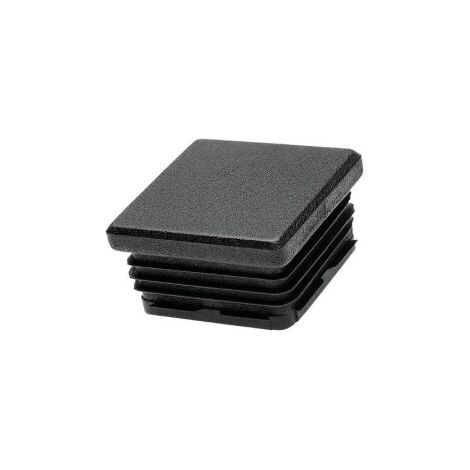 Bouchon plastique pour tube carre Sections en mm - 40 x 40 mm