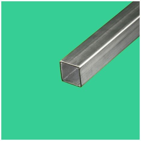 Tube carre inox 50 x 50 mm Epaisseur en mm - 2 mm, Longueur en metre - 0.5 metre, Sections en mm - 50 x 50 mm
