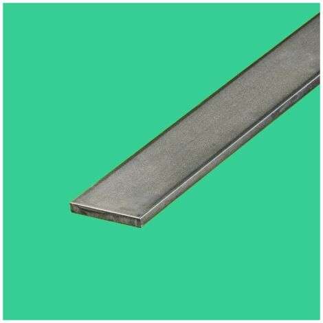 Fer plat inox 40 mm Epaisseur - 5 mm, Longueur - 1 metre