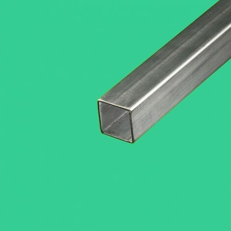Tube inox carre 30 x 30 mm Epaisseur en mm - 1,5 mm, Longueur en metre - 1 metre, Sections en mm - 30 x 30 mm