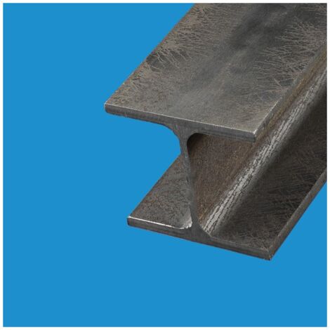 Commentfer – Poutre HEA 100 en acier 2 mètres – Profilé H pour structures porteuses – Usinabilité facile, résistance à la corrosion