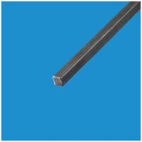 Carré acier laminé 25x25 Longueur - 2 metres