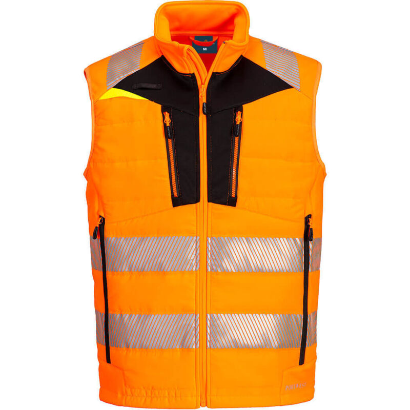 Chaleco softshell DX4 de con cinta reflectante segmentada