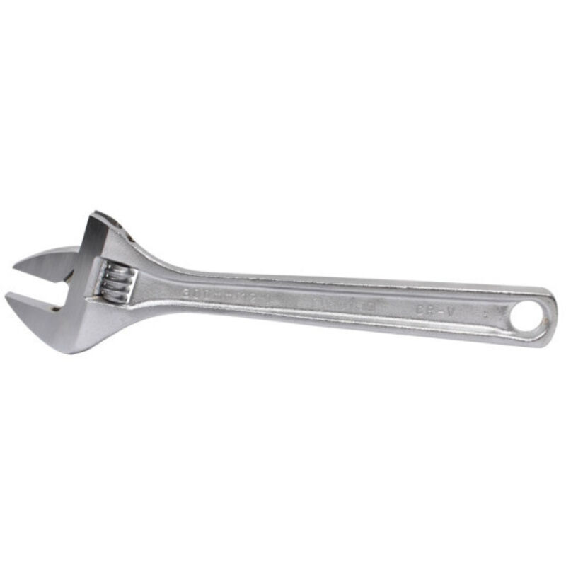 Llave Inglesa F.E.S.A. 6 Pulgadas / 150 Mm, Cromo Vanadio, Apertura Un 18% Mayor, Mango TPR Antideslizante
