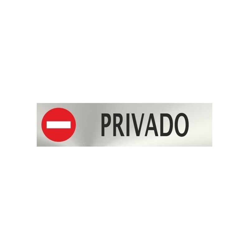 Señal Adhesiva | Acero Inoxidable | Certificado UNE-EN ISO