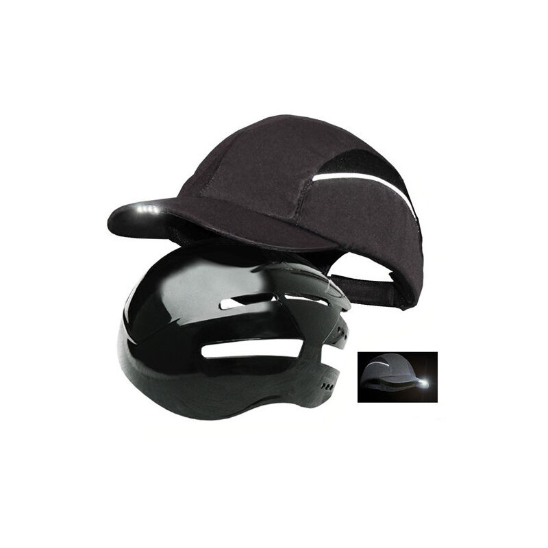 Gorra antigolpes / rasguños LED BC03 - EN 812 - A1 skrc-ro Negro