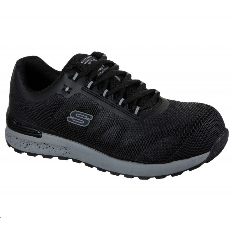 Zapato de seguridad Bulklin Bragoo Skechers Hombre | Negro - 45