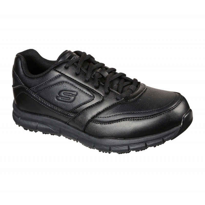 Zapatilla de trabajo deportiva Nampa Skechers Hombre | Negro - 43