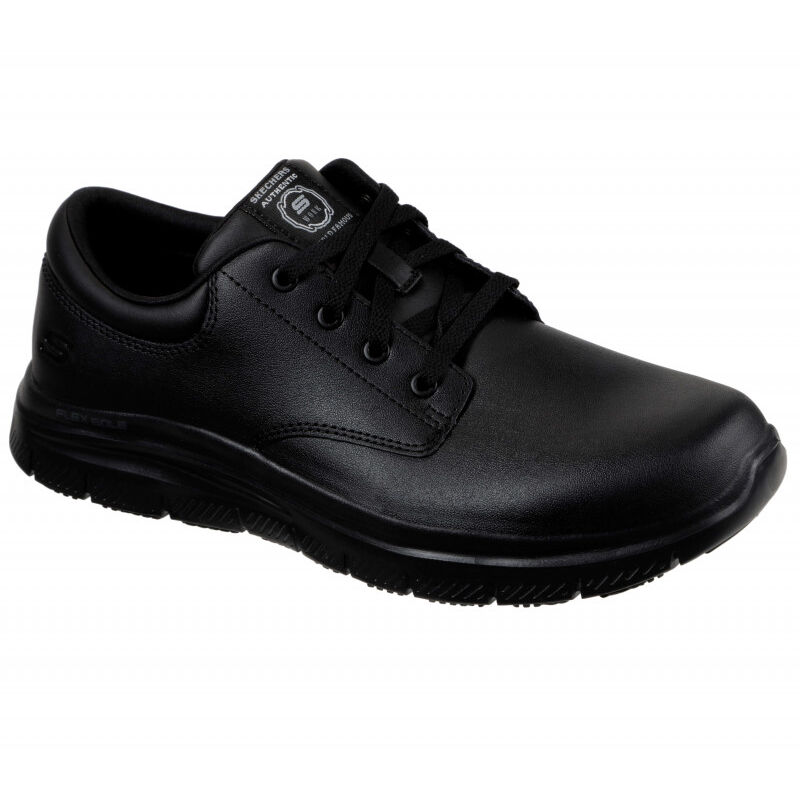 Zapato laboral Flex Advantage SR - Fourche Skechers Hombre Negro - 47.5