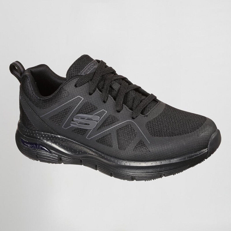 Zapatilla Arch fit SR - Axtell Skechers Hombre Negro - 43