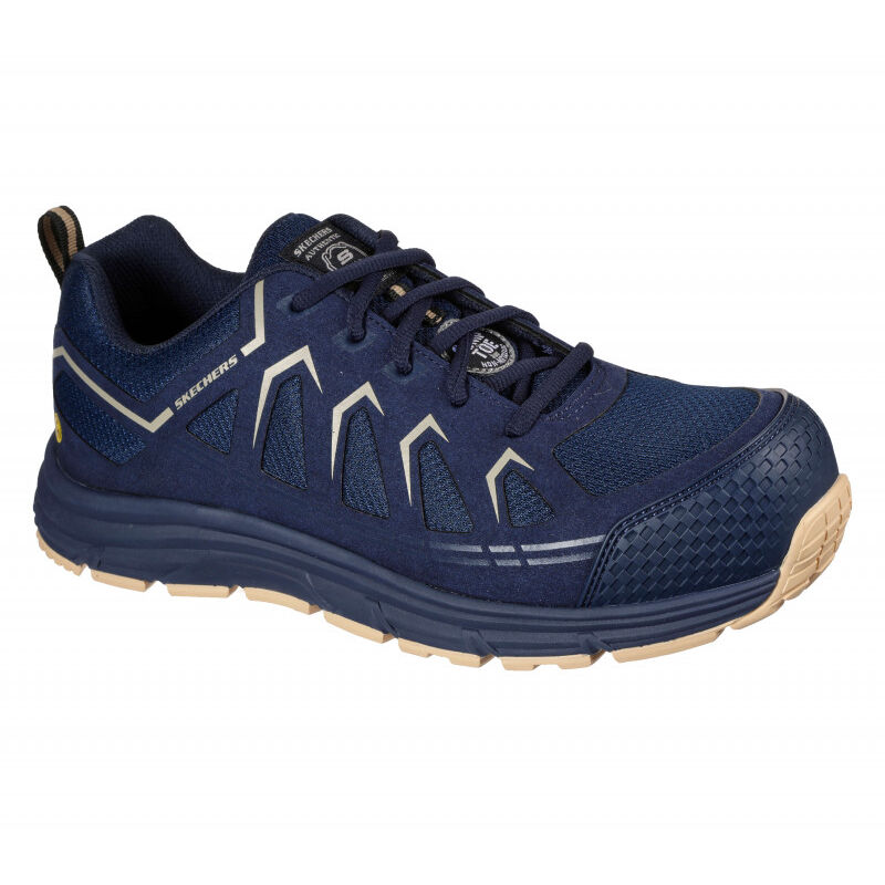 Zapato de seguridad Malad Skechers Hombre 42 - Azul navy