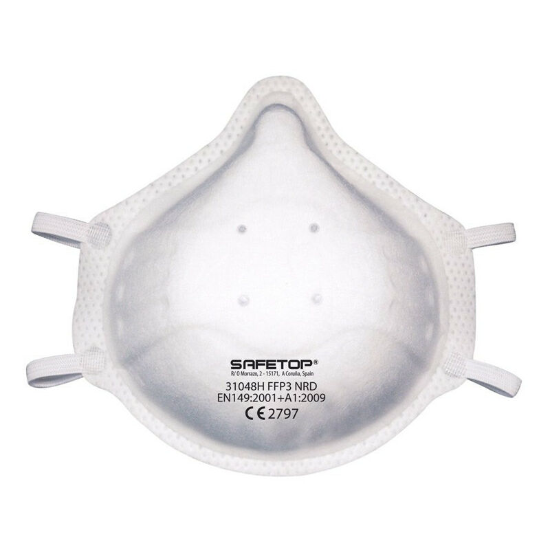 20 Mascarillas Homologadas de Certificación CE, Mascarilla FFP3 con Válvula  de 5 Capas, Máscara Contra de Polvo y Partículas, Mascarilla de Protección