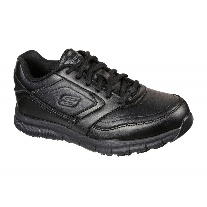 Zapatilla de trabajo deportiva Nampa - Wyola Skechers Mujer | Negro - 35