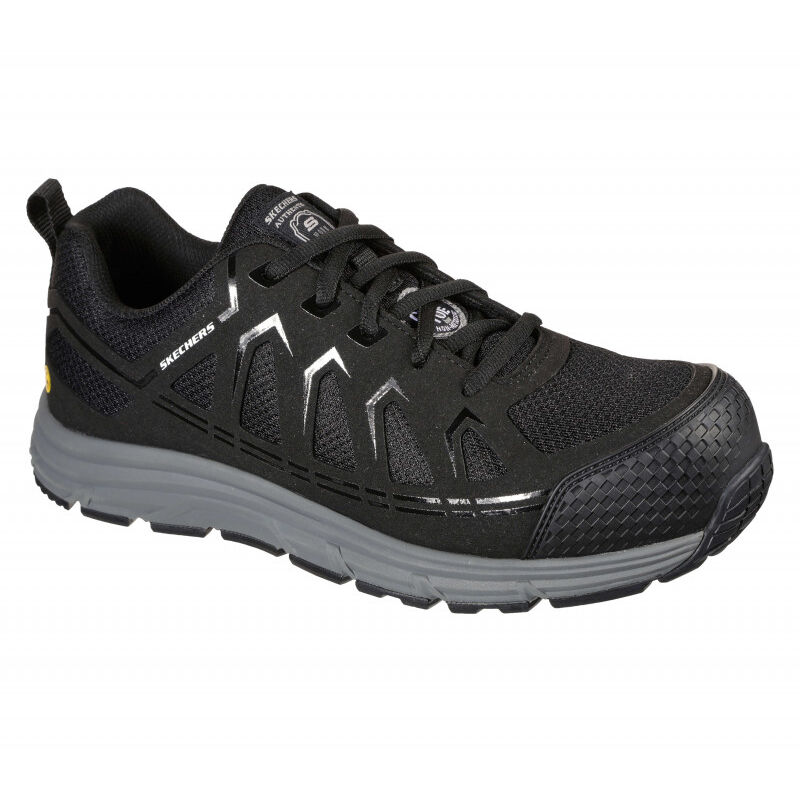 Zapato de seguridad Malad Skechers Hombre | Negro - 43